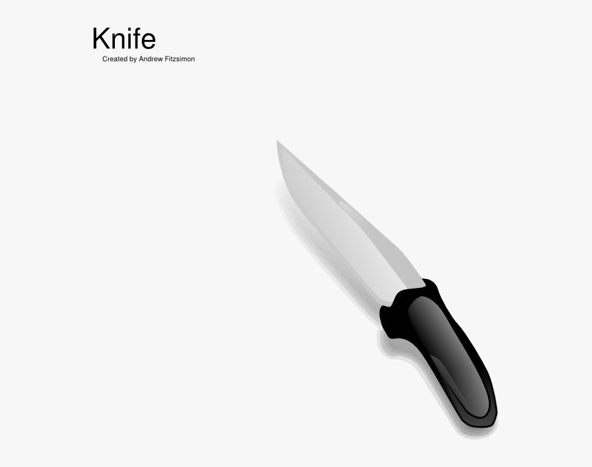 Cartoon Knife Png - Knife Clip Art, Transparent Png, Free Download