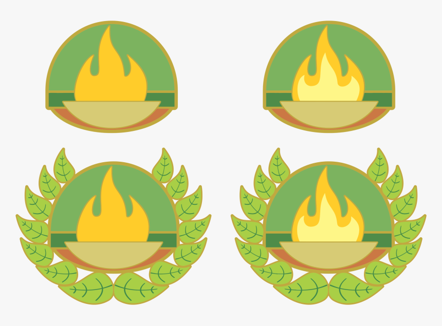 Braziers Of Fire With Wreaths Clip Arts - Graphics, HD Png Download, Free Download