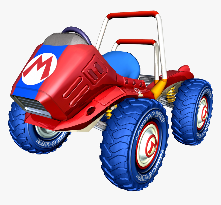 Mario Kart Racing Wiki - Mario Kart Double Dash Mario Car, HD Png Download, Free Download