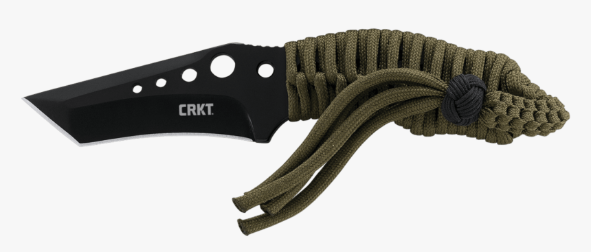 Triumph N - E - C - K - ™ Black With Paracord Wrap - Columbia River Knife & Tool, HD Png Download, Free Download