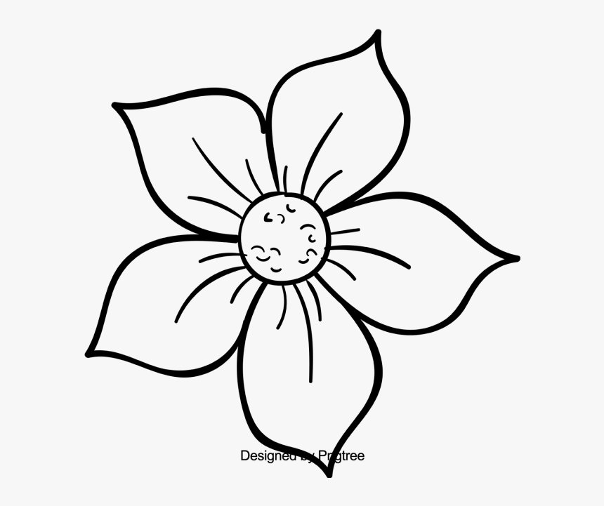 Beautiful Cartoon Hand Flowers - Beautiful Cartoon Flowers, HD Png Download - kindpng Beautiful Cartoon Hand Flowers - Beautiful Cartoon Flowers, HD Png Download - kindpng