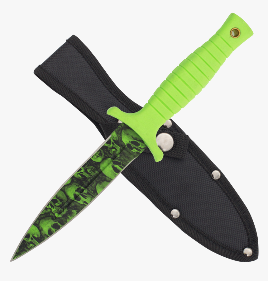 Skull Death Rate Dagger - Hunting Knife, HD Png Download, Free Download