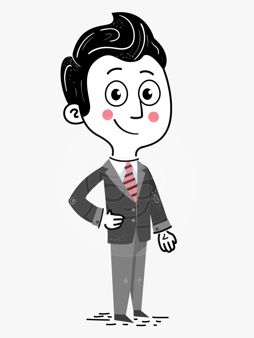 Hand Drawn Cartoon Vector Character Aka Mateo Suit-up - Cartoon Graphic, HD Png Download, Free Download