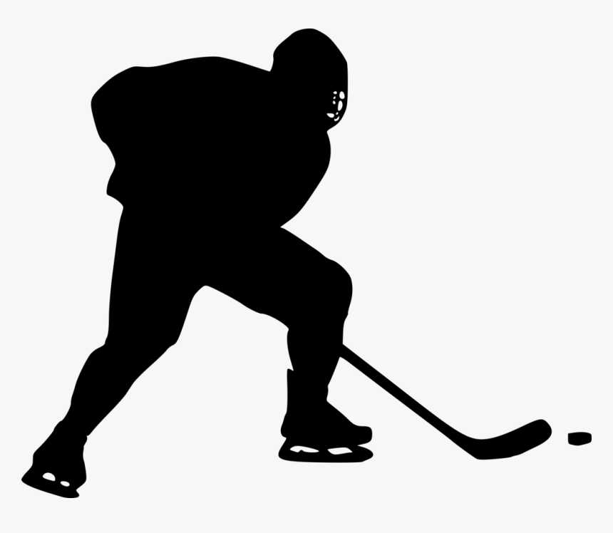 Field Hockey Png Pic - Silhouette Hockey Player Png, Transparent Png, Free Download