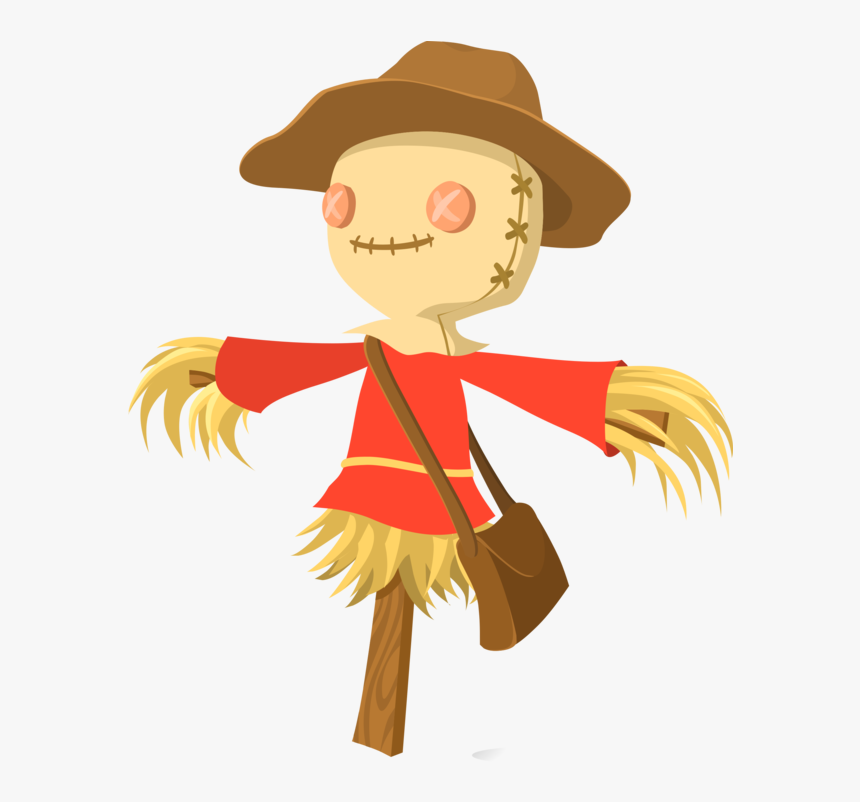 Art,joint,hand - Transparent Background Scarecrow Clipart, HD Png Download, Free Download