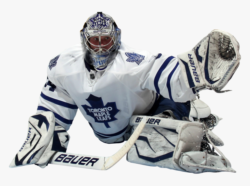 Hockey Png - James Reimer Toronto Maple Leafs, Transparent Png, Free Download