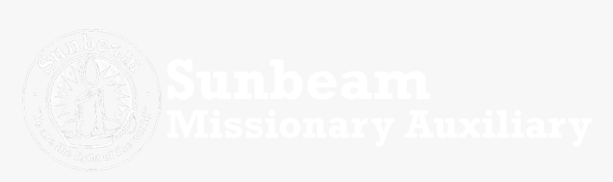 Sunbeam Missionary Auxiliary - Paper Product, HD Png Download, Free Download