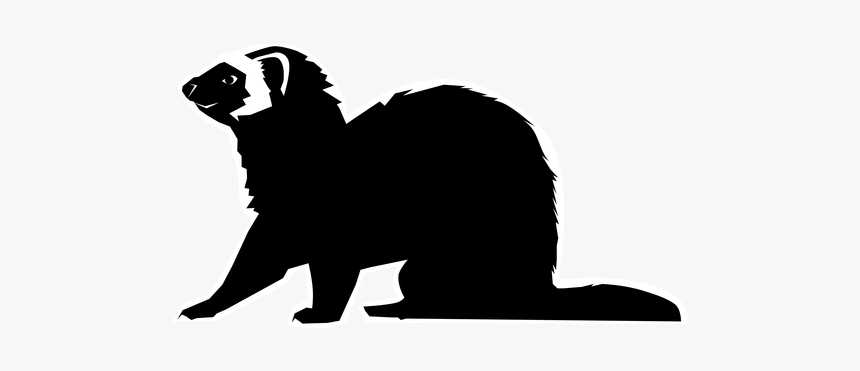 Transparent Ferret Silhouette, HD Png Download, Free Download