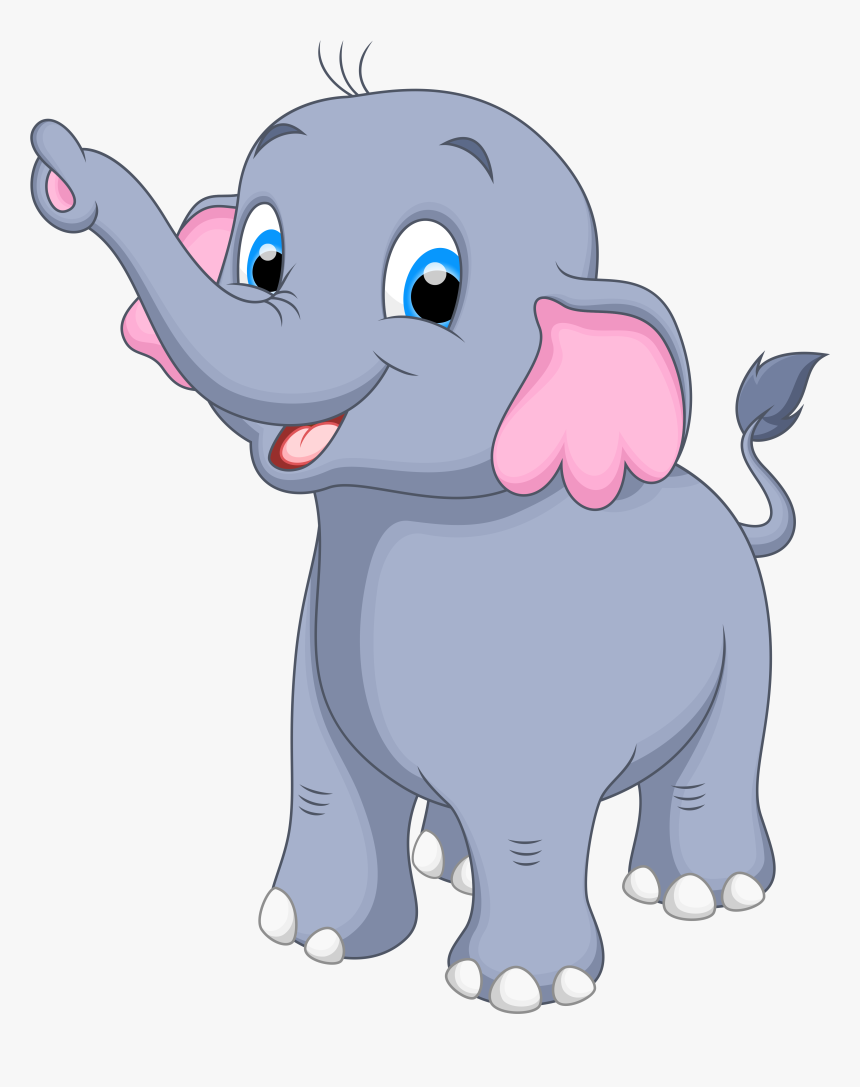 Little Elephant Png Clipart Image - Clipart Elephant Png, Transparent Png, Free Download