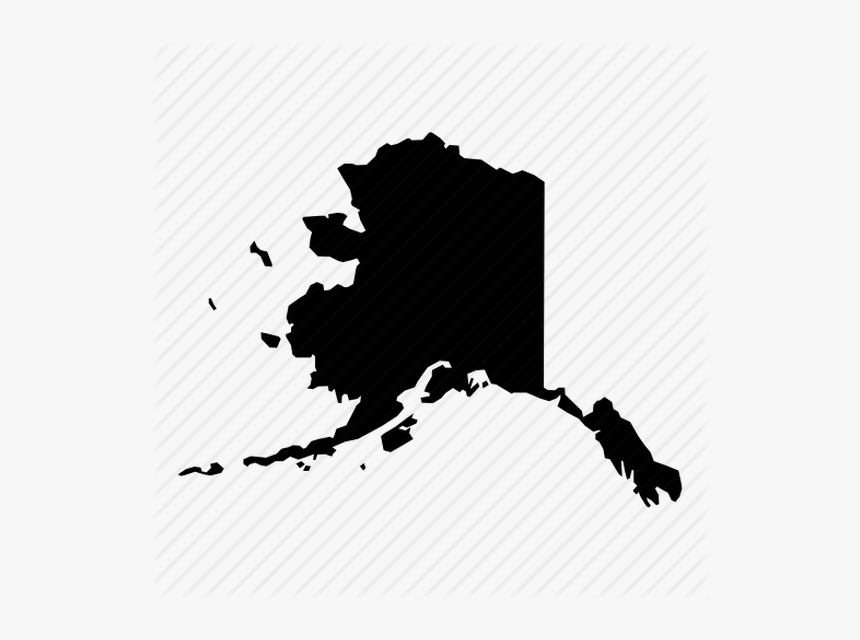 Alaska Flag Map, HD Png Download, Free Download