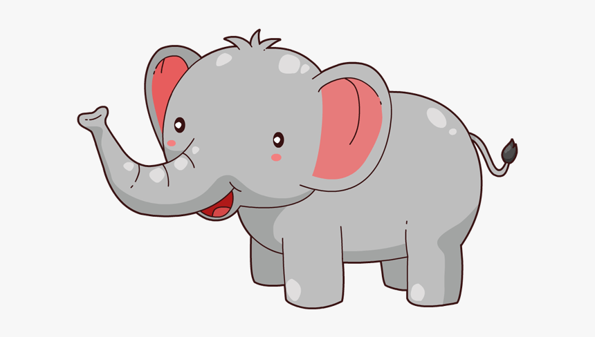 Elephant Clipart For Kids Ciij - Elephant Clipart, HD Png Download, Free Download