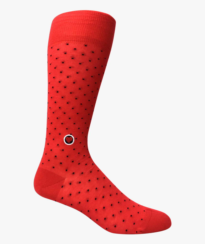 Biz Dots Red Box - Sock, HD Png Download, Free Download