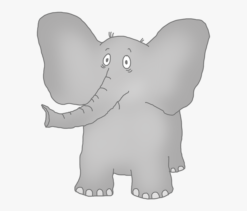 Unhappy Elephant Clip Art - Indian Elephant, HD Png Download, Free Download