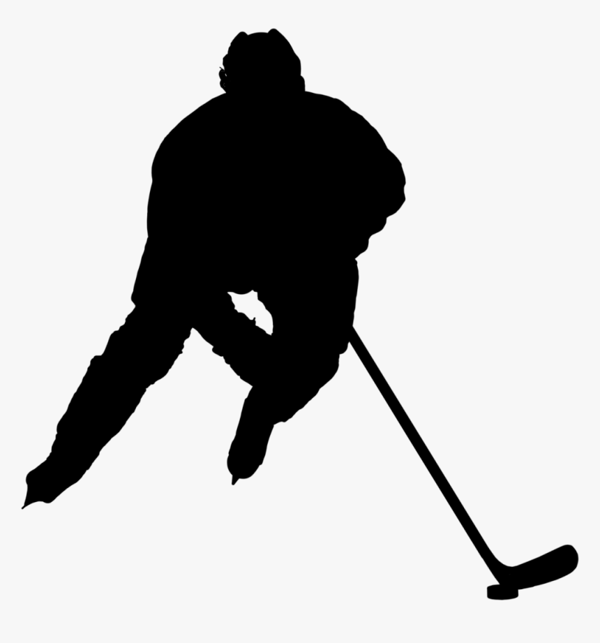 Transparent Golfer Silhouette Png - Hockey Player Png, Png Download, Free Download