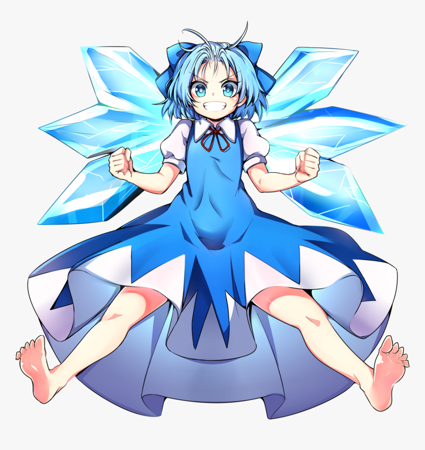 Touhou Cirno Feet, HD Png Download, Free Download