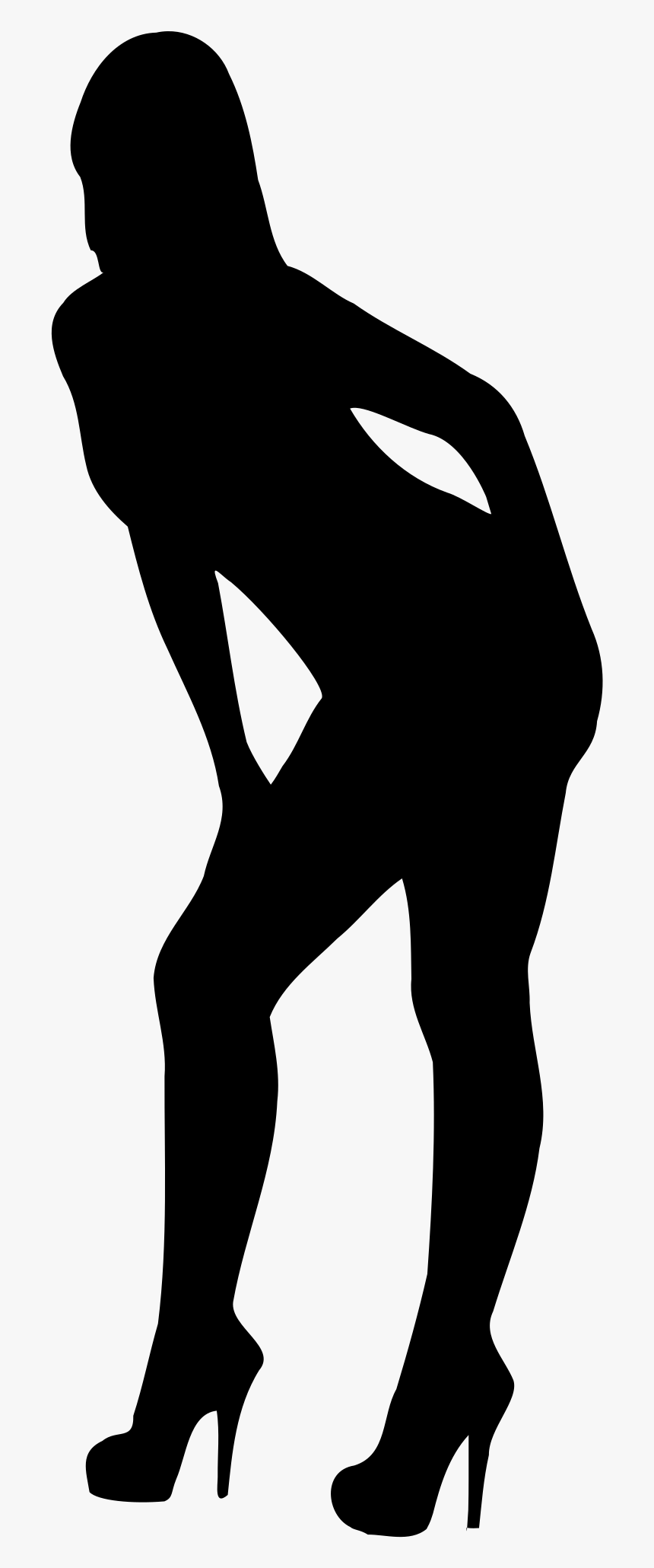 Chat At Getdrawings Com - Hot Woman Silhouette Clipart, HD Png Download, Free Download