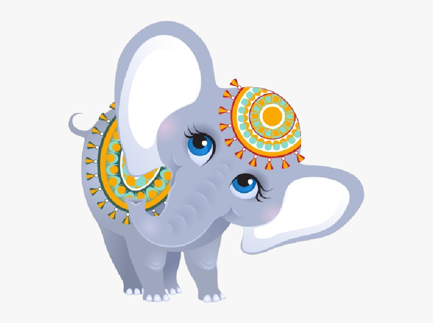 Elephant - Indian Elephant Clipart Png, Transparent Png, Free Download