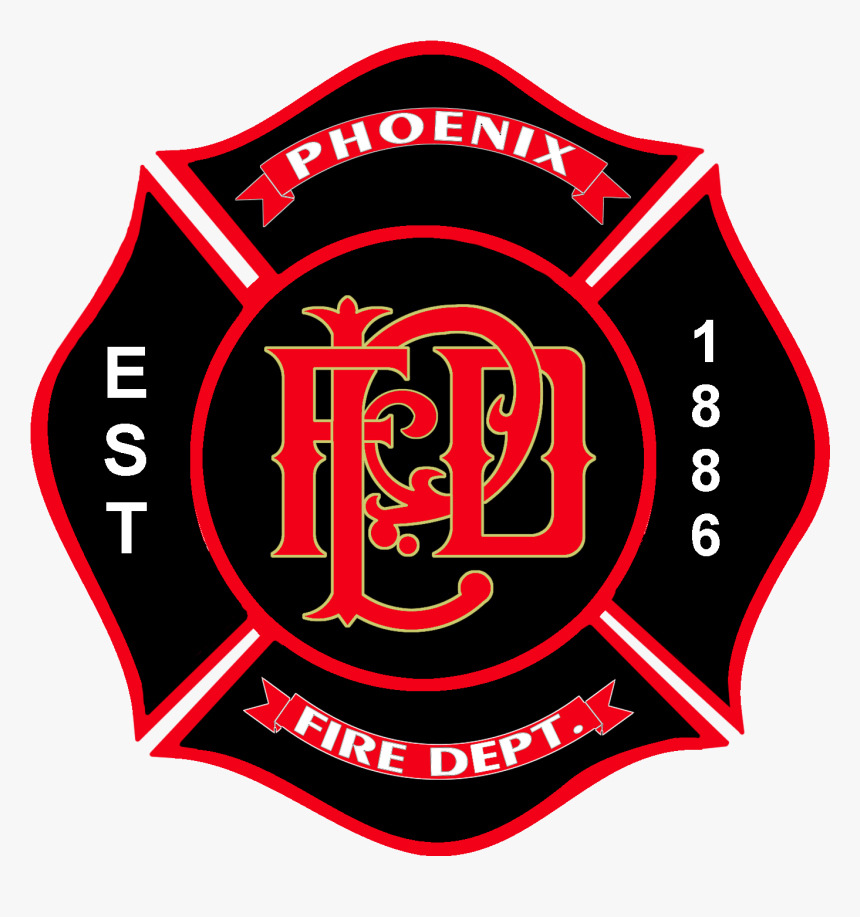 Phx-fire - Phoenix Fire Dept Logo, HD Png Download, Free Download