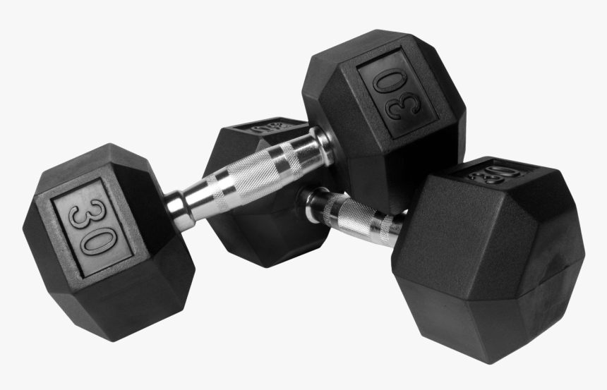 30 Lb Dumbbell, HD Png Download, Free Download