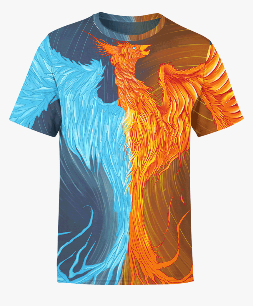 Shirt Fire & Ice Phoenix Unisex Shirt"
 Class= - Active Shirt, HD Png Download, Free Download