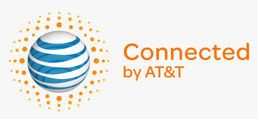 Powered By At&t Logo - Connected By At&t, HD Png Download, Free Download