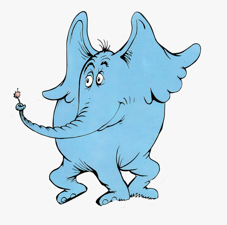 Baby Elephant Clipart Images And Pictures - Dr Seuss Character Clipart, HD Png Download, Free Download