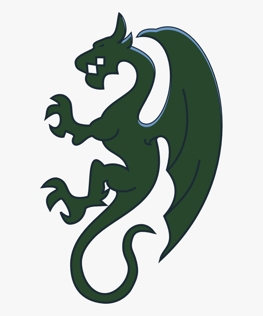 Transparent Dragon Silhouette Png - Lego Dragon Knight Decal, Png Download, Free Download