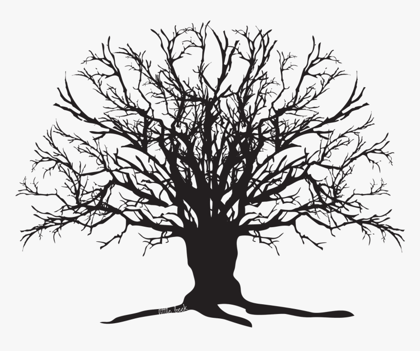 It"s Fall And That Means - Creepy Tree Silhouette Png, Transparent Png, Free Download