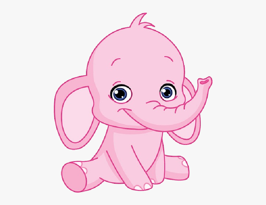 Baby Elephant Cute Elephant Cute Baby Clip Art Page - Baby Elephant Clip Art, HD Png Download, Free Download