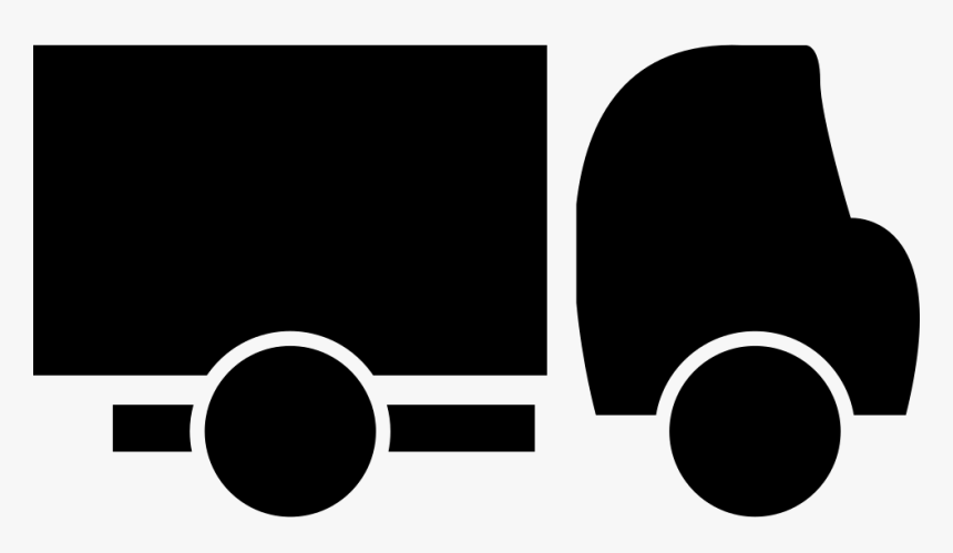 Truck Black Silhouette Side View - Circle, HD Png Download, Free Download