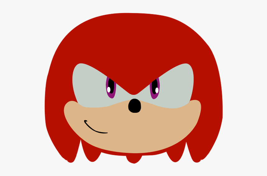 Lego Knuckles Hud,vector Icon By Soniconbox - Knuckles The Echidna Head, HD Png Download, Free Download