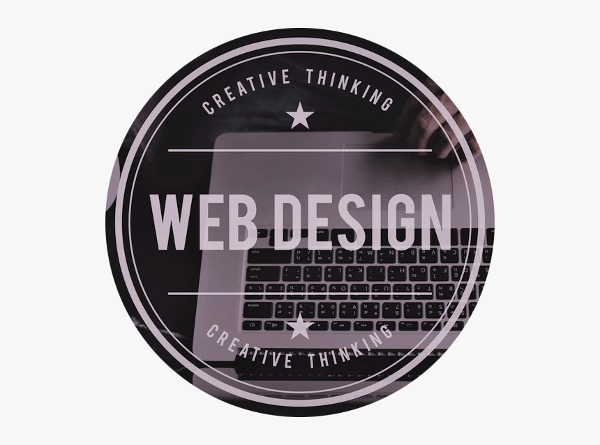 Web Design Round Sticker - Emblem, HD Png Download, Free Download