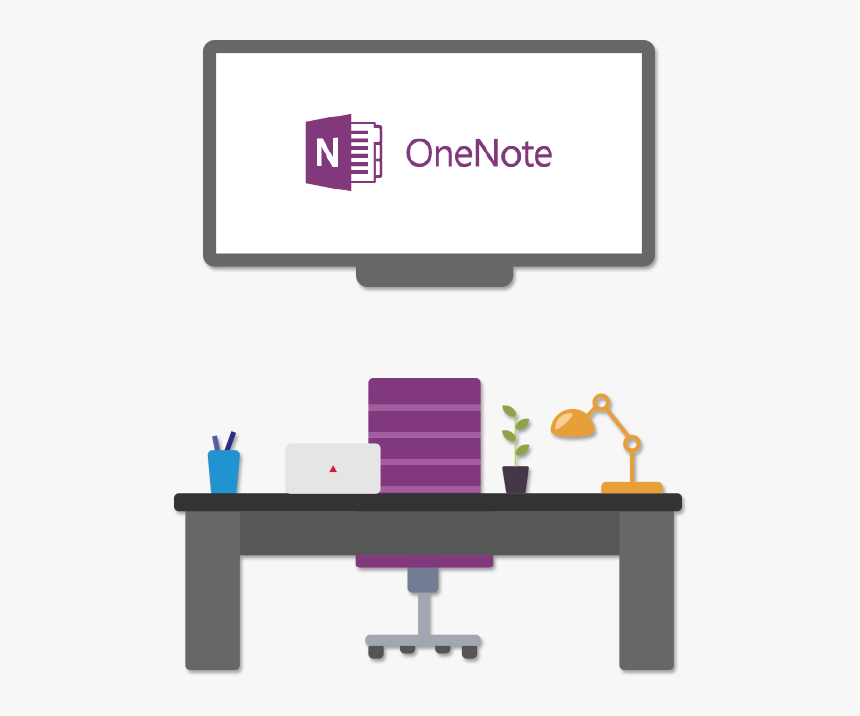 Transparent Onenote Logo Png - Microsoft Onenote, Png Download, Free Download