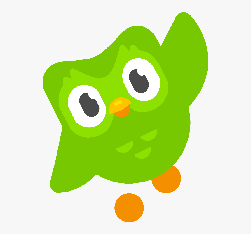 duo #duolingo #owl #bird #freetoedit - Duolingo Bird Png, Transparent Png -  kindpng