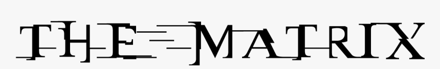 The Matrix - Matrix Logo Font, HD Png Download, Free Download
