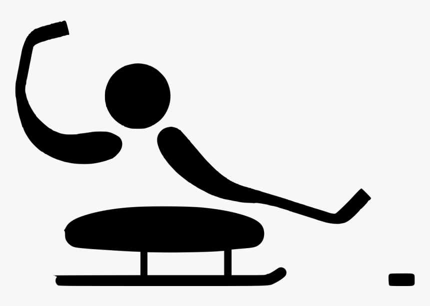 Sledge Hockey Clip Art, HD Png Download, Free Download