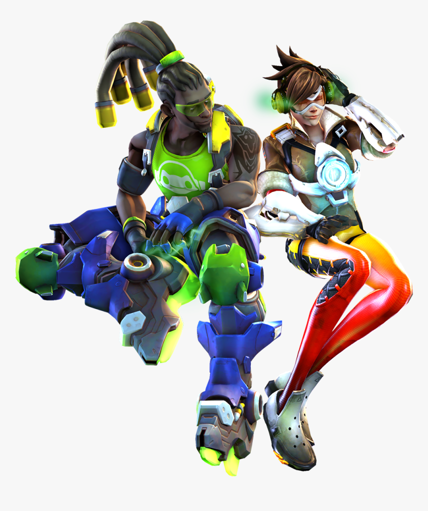 Uberchain On Twitter - Overwatch Lucio X Tracer, HD Png Download, Free Download
