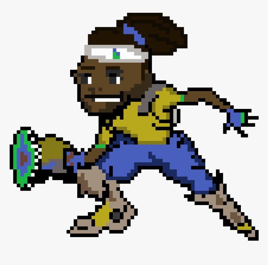 Overwatch Lucio Pixel Spray, HD Png Download, Free Download