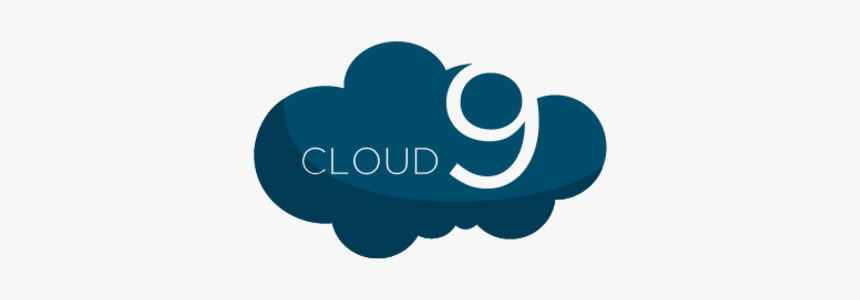 Full 1 Cloud 9 Logo - Graphic Design, HD Png Download, Free Download