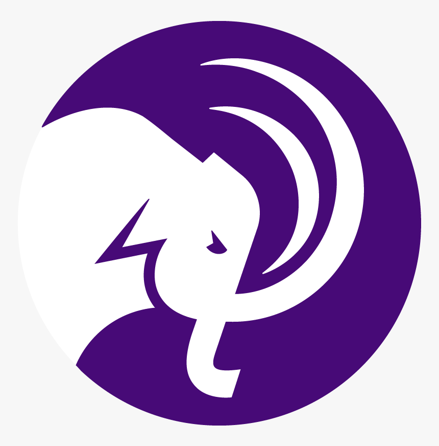 Mammoth Head With Opaque Background - Amherst College Mammoth Logo, HD Png Download, Free Download