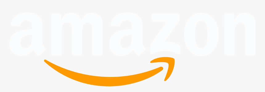 Amazon Logo White - Amazon Logo Png On Black, Transparent Png, Free Download