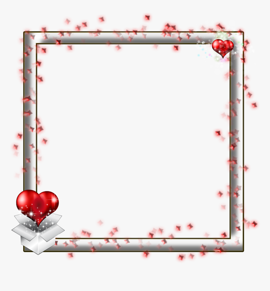 Love Square Frame Png, Transparent Png, Free Download