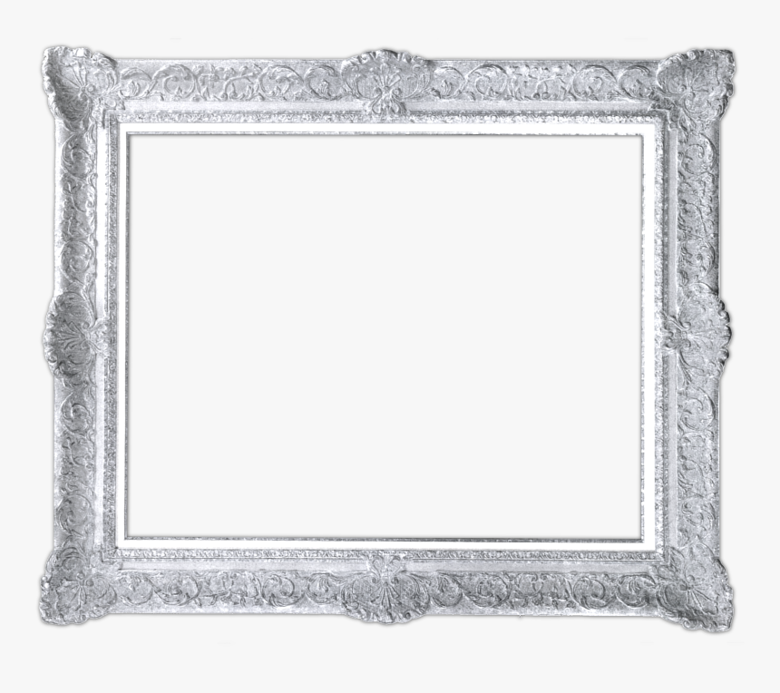 Silver Picture Frames Png, Transparent Png, Free Download