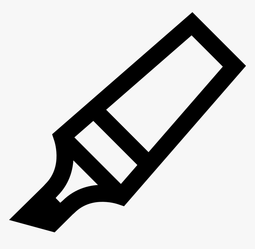 Pen Clipart Marker Pen - Icon, HD Png Download, Free Download