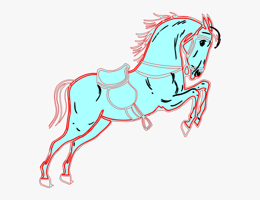 Transparent Horse Outline Png - Horse Clip Art, Png Download, Free Download