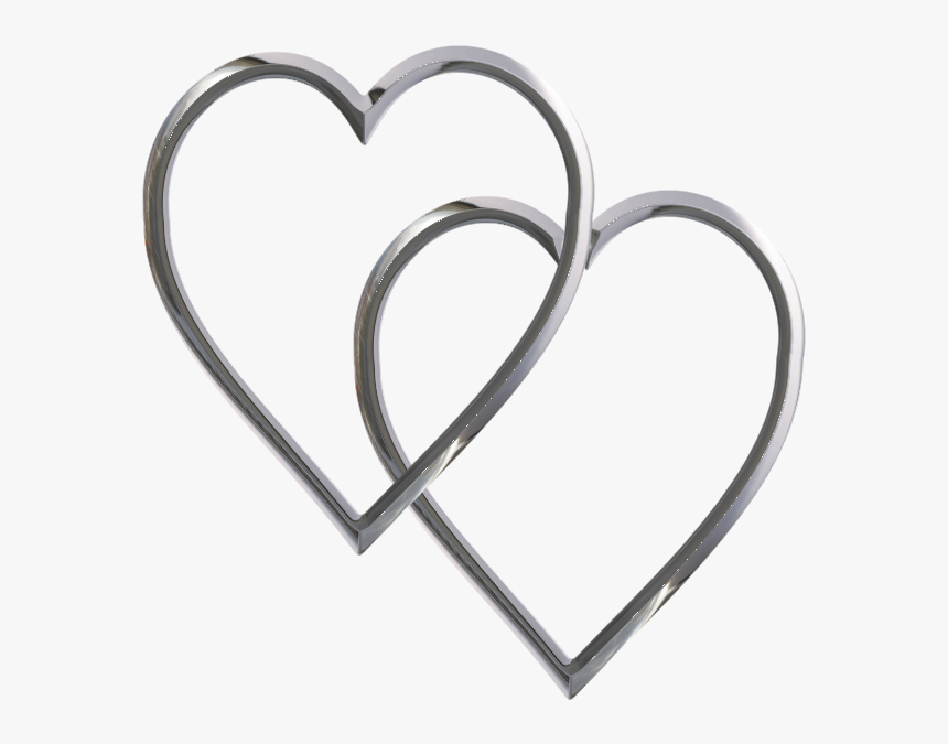 Hearts Clip Art Free Cliparts That You Can Download - Silver Heart Clipart, HD Png Download, Free Download