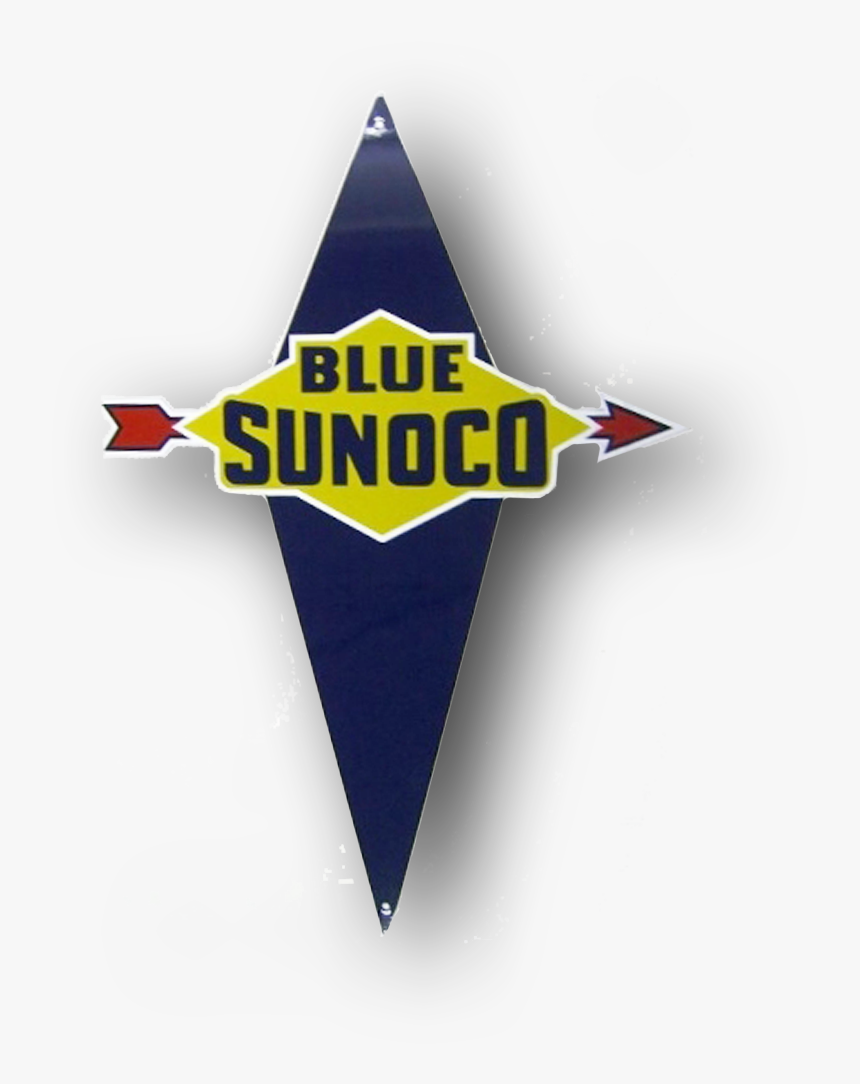 Blue Sunoco Sign - Blue Sunoco, HD Png Download, Free Download