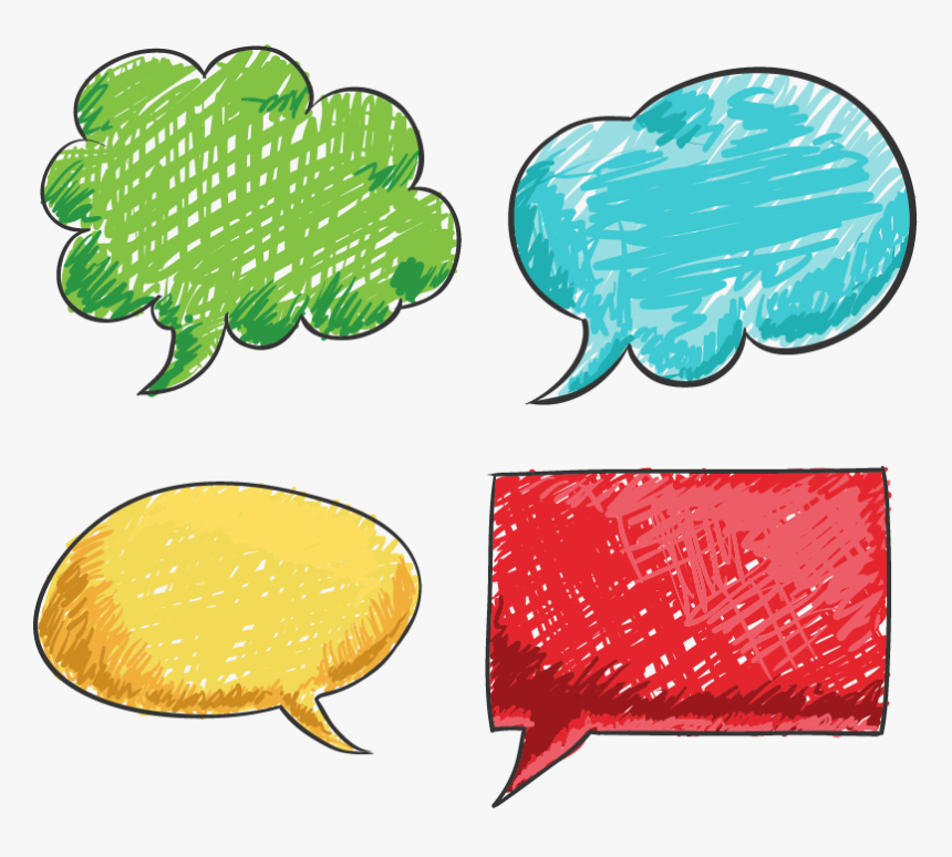 Transparent Speaking Bubble Clipart - Colorful Speech Bubble Png, Png Download, Free Download