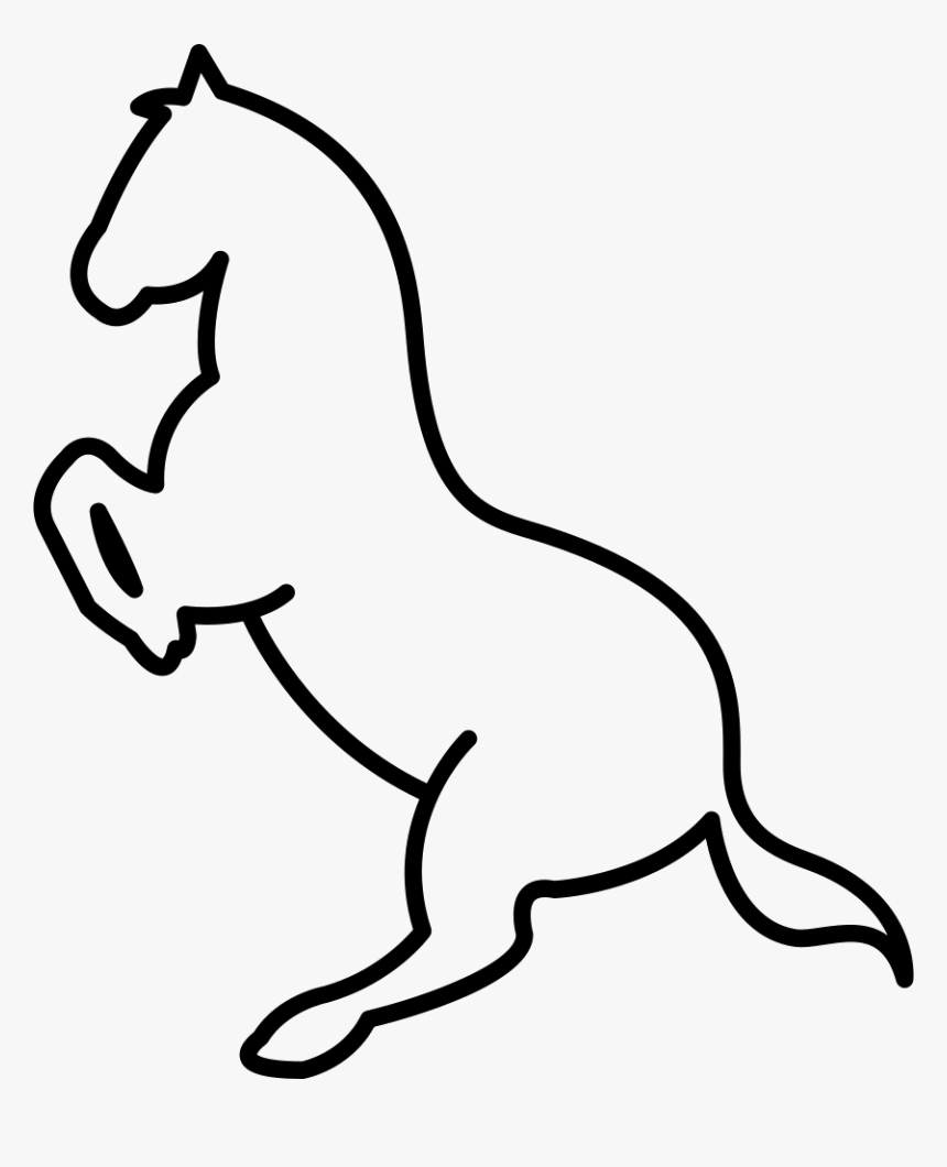 Horse Outline Png - Portable Network Graphics, Transparent Png, Free Download
