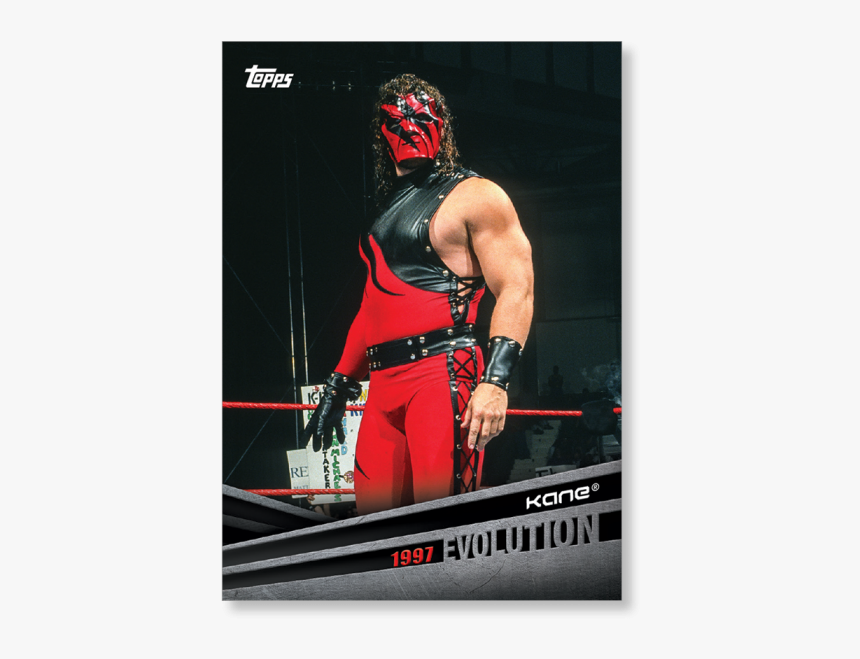 2018 Topps Wwe Kane Evolution Poster - John Cena Evolution Topps Card, HD Png Download, Free Download